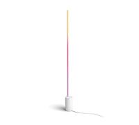 Philips Hue Signe Gradient- Lámpara inteligente, Lámpara de Pie LED Inteligente, Luz Blanca y de Luces de Colores, sistema de iluminación con tira led Compatible con Alexa y Google Home, Color Blanco