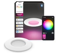 Philips Hue Slim Downlight, Foco LED Empotrable, 1000 lm, 90 mm, Diseño Delgado, Espectro Luz de Día 1000K-20000K, Regulación Ultrabaja, Color Preciso, Iluminación Inteligente, Blanco, Pack de 1