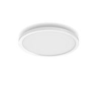 Philips Hue - Panel Led Inteligente Surimu, 40W-2850 lúmens, Luz Blanca de Cálida a Fría, Compatible con Alexa y Google Home, 40cm de diámetro, Blanco