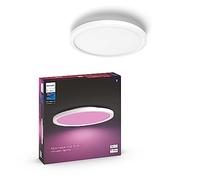 Philips Luz de panel Surimu redonda blanco y color Bluetooth Alexa Google Assistant Apple HomeKit