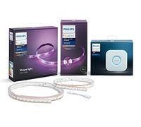 Philips Hue Tira de luz con extensión y puente, color blanco