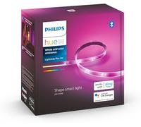 Philips Hue - Tira Led inteligente 2m, luces inteligentes con Bluetooth, Luz Blanca y luces de colores, Compatible con Alexa y Google Home (in limentador