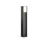 Philips Aplique exterior Turaco, atenuable, luz blanca cálida, antracita, control por app
