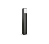 Philips Hue Turaco - Lámpara LED de poste inteligente para exteriores, negra 929004308201