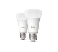 Philips Bombillas LED inteligentes Hue A60 White Ambiance E27 6W 810 lm regulables Pack 2