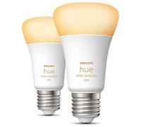 PHILIPS Hue White Ambiance - Bombillas LED conectadas E27 - Compatible con Bluetooth - Pack de 2 - Nuevo