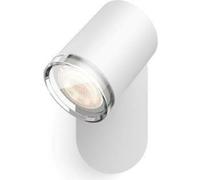 Philips Hue White ambiance, foco empotrado para baño Adore, iluminación puntual inteligente, Bluetooth/Zigbee, blanco, LED, metal, GU10
