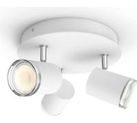Philips Hue White ambiance, foco empotrado para techo, modelo Adore, ideal para baños. Iluminación inteligente, conexión Bluetooth/Zigbee, color blanco, tecnología LED, material: metal, casquillo GU10