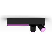 Philips Hue White and Color ambiance, foco empotrado de techo Centris (doble), iluminación inteligente, Bluetooth/Zigbee, , LED, metal, GU10