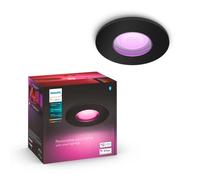 Philips Hue White and Color Ambiance Smart foco empotrable negro 1x5.7W, compatible con Bluetooth