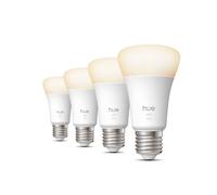 Philips Hue White Bombilla Inteligente A60 - E27 - 800 (paquete De 4)
