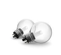 Philips Hue White & Color Ambiance Bombilla Globo Hue Festavia, Pack De 2 (repuesto)