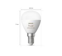 Philips Hue White&Color Ambiance E14 5,1 W, juego de 2 unidades EC:EPREL:1403021