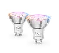 Philips Hue White & Color Ambiance Essential Gu10 - Foco Inteligente - 345 lm - 4,7 w - Pack De 2