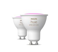 Philips Hue White & Color Ambiance Gu10 - Foco Inteligente - (paquete De 2)