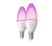 Philips Hue White & Color Ambiance Vela - Bombilla Inteligente E14 - (paquete De 2)