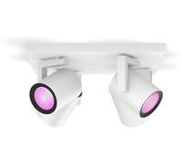 Philips Hue White & Color Ambiente, foco empotrable plateado, 4 unidades, 4 x 4.2W