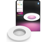 Philips Hue - Xamento, foco empotrable inteligente (1un), ideal para baño, luz blanca y colores, Bluetooth+Zigbee, Compatible con Alexa y Google Home, color blanco