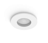 Philips Hue - Xamento, foco empotrable inteligente (1un), ideal para baño, luz blanca y colores, Bluetooth+Zigbee, Compatible con Alexa y Google Home, color blanco