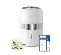 Philips Humidificador Evaporativo Serie 4000, Humidificación Higiénica, 99,97% Menos Bacterias, Depósito de Agua 3,5 L, 275 ml/h, Habitaciones hasta 41 m², Blanco (HU4209/00)