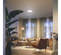 Philips Lámpara de techo LED Izso Aio Ø47 cm 40 W 4200 lm regulable con mando blanca