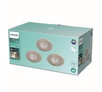 Philips, Lámpara empotrada "Dive", LED, 2700 K, 220-240 V, Níquel