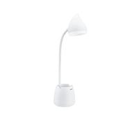 Philips Lámpara LED de mesa Flexo Hat 4.5W – 3 escenas (3000/4000/5700K) – Carga USB