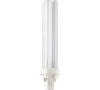 Philips Lámpara master pl-c 18w/865 g24d3 2 pat. (4000k) Blanco Frío 1200 lumens Alto rendimiento 1 unidad
