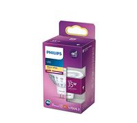 Philips LED - Bombilla LED Clásica, Foco LED, GU5. 3, Luz Blanca Cálida, 35W