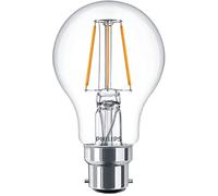 Philips LED Classic B22 - Lámpara de techo (40 W, forma de lágrima), color blanco cálido