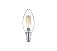 Philips LED Classic Bombilla E14, 4 W, Blanco Cálido, Pack 6un