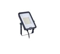 Philips Ledinaire - Proyector LED Exterior Todo-en-uno, Multi CCT Ajustable 3000/4000/6500 K, 50 W, 5500-6000 Lm, IP65, IK07, Aluminio, Montaje en Superficie, Fácil Instalar, Fachadas, Porches