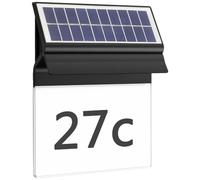 Philips Lighting: Aplique pared Exterior Enkara, alimentación solar, 0.2W, 2700K, negro, resistente a intemperie IP44