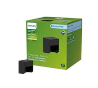 Philips Lighting: Aplique pared Exterior Grits GardenLink, bajo voltaje, 1x 1.5W, negro, 24V, resistente al agua IP67