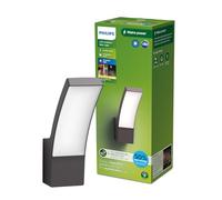 Philips Lighting: Aplique pared Exterior Ultraeficiente Splay, 3.8W, 2700K, Antracita, resistente intemperie IP44