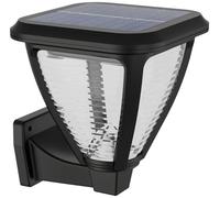 Philips Aplique de Pared Exterior Vapora LED solar Negro