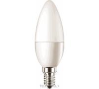 Philips Lighting Bombilla LED Tipo Vela, Casquillo E14, 2.700º K, 250 LM, 15.000 Horas Vida útil, Encendido instantáneo, 3.2 W, Blanco Cálido