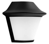 Philips Lighting Mygarden Serres Black Wall Light - Iluminación al Aire Libre (Aplique de Pared para Exterior, Black, Blanco, Aluminium, E27, 1 Bombilla(S B,C,D,E)
