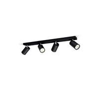 Philips Lighting PROYECTOR KOSIPO 4 LUCES ACCESORIO METAL NEGRO GU10 REGULABLE 52059430PN