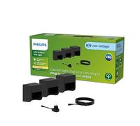 PHILIPS Lighting: Set de Luces Led Exterior Grits GardenLink, bajo voltaje, 3x1.5W, negro, 24V, resistente al agua IP67