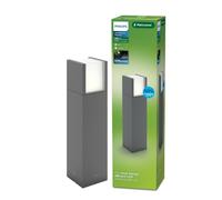 Philips Baliza LED Arbour - 1 x 3,8 W, 3000 K, Blanco Antracita