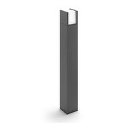 PHILIPS Luz LED Arbour ultra eficiente para exteriores [antracita - 1 x 3,8 W] 3000 K blanco. Para el hogar, jardín, patio, iluminación para ahorro de energía.