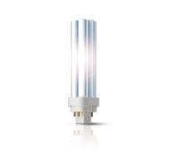 Philips MASTER PL-C 4P - Lámpara (10 W, Pin, 4P, G24q-1, 600 lm, Blanco cálido)