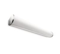 Philips myBathroom, aplique de pared modelo Fit, 3 unidades, diseño alineado, 3 bombillas, bombillas no reemplazables, 2700 K, IP44, color blanco, acabado cromado