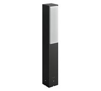 Philips myGarden 1648893P3 - Iluminación al aire libre (sobremuro/pie, aluminio, IP44, para jardín o patio, clase de protección I), color antracita, 7,6 x 6 x 42 cm