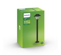 Philips myGarden Alpenglow - Sobremuro, iluminación exterior, bombilla no incluida, casquillo E27, aluminio, color negro