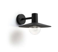 Philips Aplique de exterior myGarden Skua - E27 42 W, aluminio negro, para jardines y patios