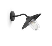 Philips myGarden - Aplique de exterior 37x24 cm, E27, negro 915005308601