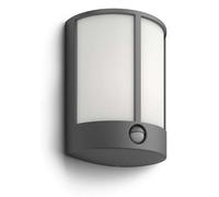 Philips Aplique LED exterior MyGarden Stock – sensor de movimiento, luz blanca cálida, antracita