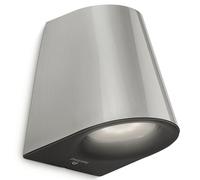 Philips myGarden, aplique de pared Virga, 4W, luz exterior para pared, acero inoxidable, aluminio, IP44, para jardín, terraza, etc